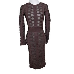 HouseofCB LONDON body con Lola Dress XS NWT